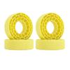 DUHWQ 4 Piece Foam Rubber Inserts Suitable Compatible with 62-64mm 24mm 1.0 Tires(Yellow) view 1