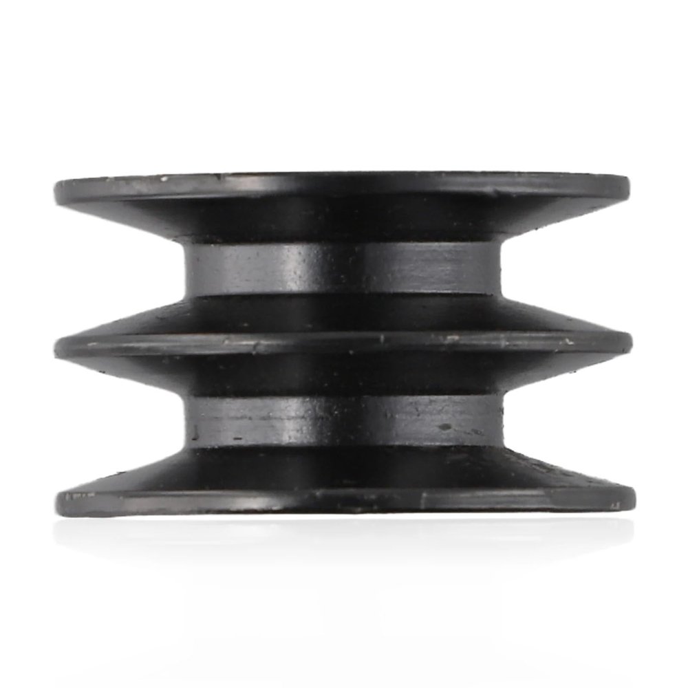 Double V Belt Pulley Replacement 170F Spare Parts 7HP Engine Accessories Black Bore For 168F For 20mm For Honda(Flat head)