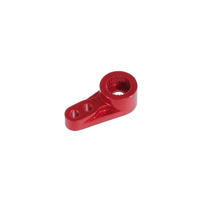 DUHWQ Metal Upgrade 25T Servo Arm Compatible with Compatibility with 1/14 and 1/16 RC Cars 14301 14302 14303 16207 16208 16209 16210 H16(RED)