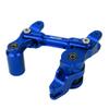 BEAXTURBO Racing Upgrade Parts CNC Aluminum7075 Servo Steering Bell Crank Assembly for TRAXXAS XRT1/6 8S (Blue) view 1