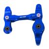 BEAXTURBO Racing Upgrade Parts CNC Aluminum7075 Servo Steering Bell Crank Assembly for TRAXXAS XRT1/6 8S (Blue) view 2