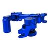 BEAXTURBO Racing Upgrade Parts CNC Aluminum7075 Servo Steering Bell Crank Assembly for TRAXXAS XRT1/6 8S (Blue) view 3