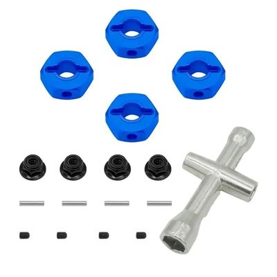 12mm Aluminum Hub Adaptor Compatible with Hex Drive Compatible with RC Model Cars