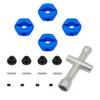 12mm Aluminum Hub Adaptor Compatible with Hex Drive Compatible with RC Model Cars view 1