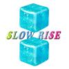 2Pcs Stress Cubes Slow Rise Glitter Squishy Cube Nice Relief Balls Jelly Fidget Toys for Kids Adults Squeeze Sensory Pack for Anxiety, Autism, Funny Gifts for Holiday/Birthday/Classroom(Blue) view 1