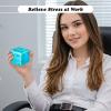 2Pcs Stress Cubes Slow Rise Glitter Squishy Cube Nice Relief Balls Jelly Fidget Toys for Kids Adults Squeeze Sensory Pack for Anxiety, Autism, Funny Gifts for Holiday/Birthday/Classroom(Blue) view 4