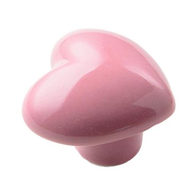 10Pcs/Sets Children's Room Handle Wardrobe Handle Simple Cabinet Door Handle Drawer Accessories Can Paste Ceramic Handle - (Color: Pink-A)