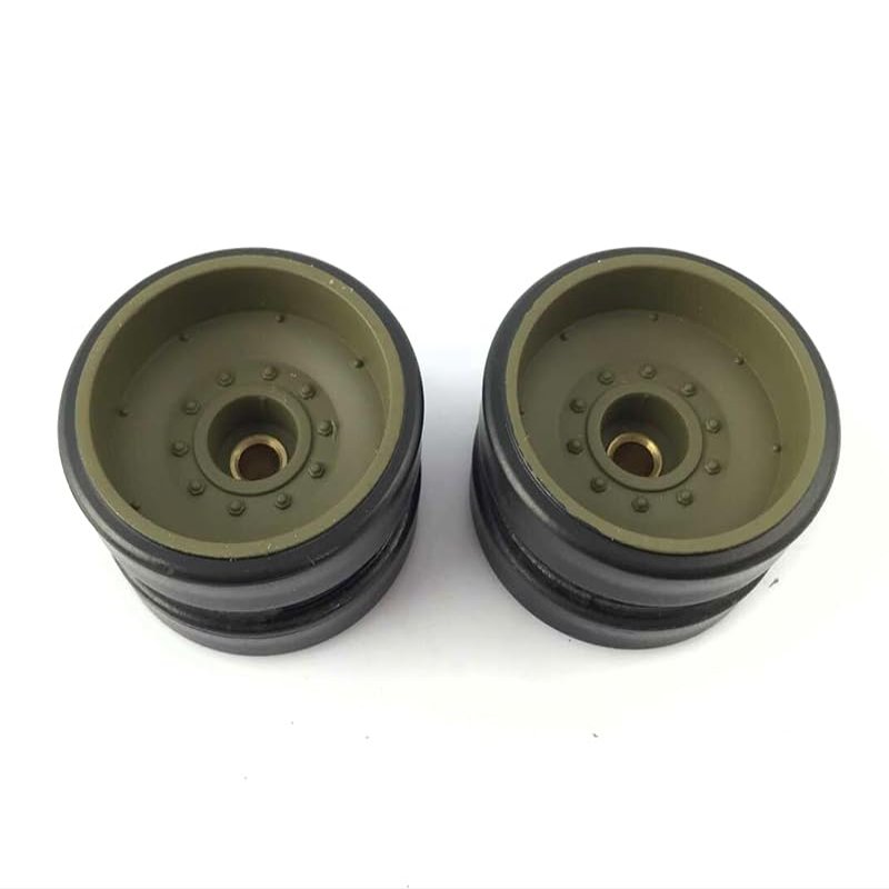 wheelfun Henglong 1/16 USA M1A2 Abrams RC Tank 3918 Plastic Idlers Spare Parts Green