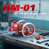 MindXplore Retrol HM-01 Hit and Miss Engine Model+Base Equipment Box+Fuel Tank+Oil Pipe+CDI Igniter+Spark Plug (KIT Set) view 4