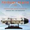 MindXplore Turbofan Engine Model, 1/10 Scale Military Stealth Fighter Engine, Bypass Ratio Twin Rotor Engin Model, Mechanical Educational Sets (600+PCS) view 2