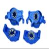 BeaxTurbo Racing Upgrade Parts CNC Aluminum 7075# Steering Blocks C-hub Rear Carrier for TRAXXAS XRT 1/6 (Blue) view 3