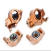 BeaxTurbo Racing Upgrade Parts CNC Aluminum 7075# Steering Blocks C-hub Rear Carrier for TRAXXAS XRT 1/6 (Orange) view 4
