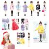 Sticker Activity Book Princess - Magnetic Princess Dress up Paper Doll Book, Princess Dress up Sticker Book, Princess Magnet Stickers Book, Magnetic Dress up Sticker Book for Girls Aged 3+ view 1