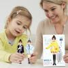Sticker Activity Book Princess - Magnetic Princess Dress up Paper Doll Book, Princess Dress up Sticker Book, Princess Magnet Stickers Book, Magnetic Dress up Sticker Book for Girls Aged 3+ view 3