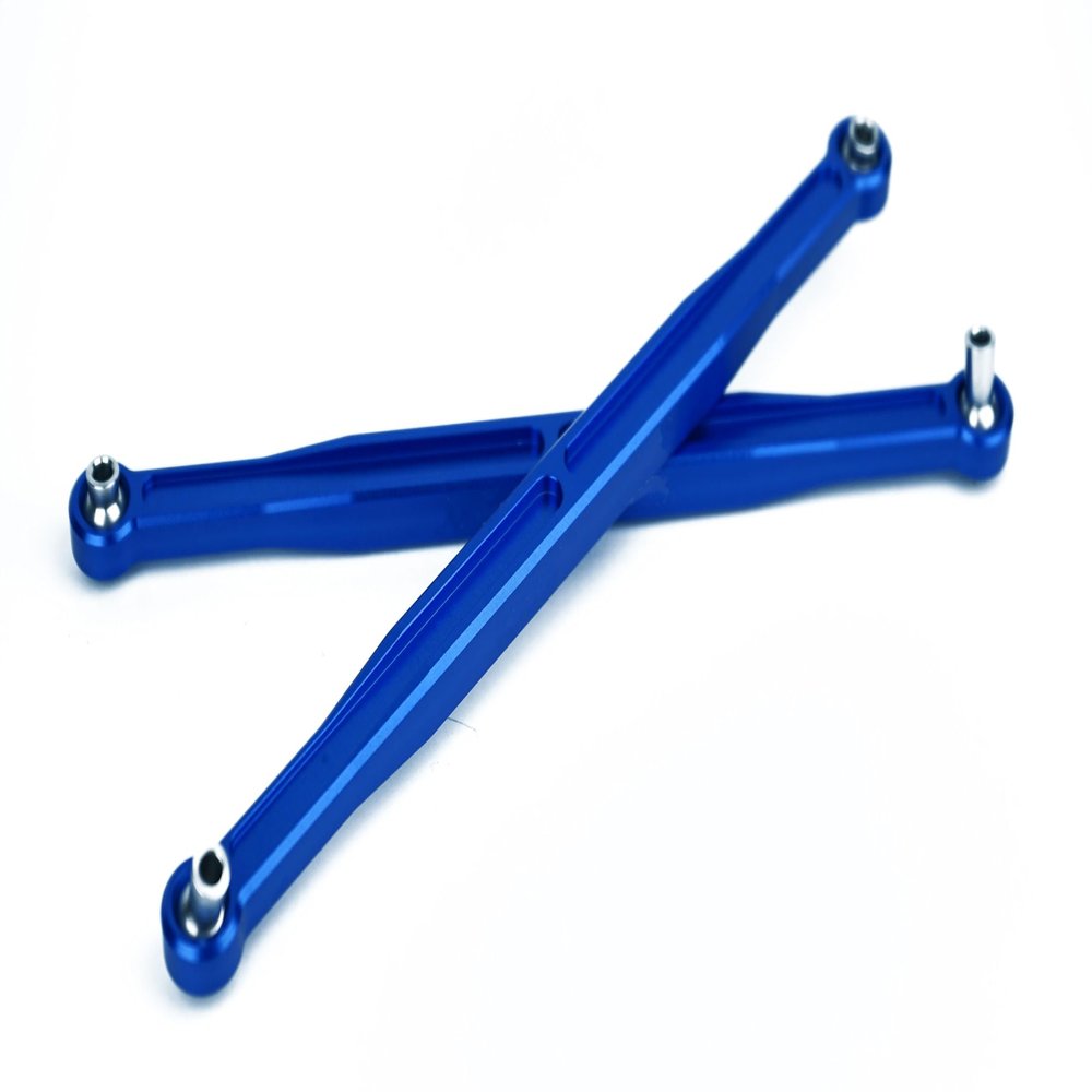 BeaxTurbo Racing Upgrade Parts CNC Aluminum#7075 Upgrade Toe Links for TRAXXAS XRT 1/6 (Blue)