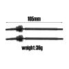 2pcs Metal Front Drive Shaft CVD Driveshaft for RGT EX86100 86100 86110 FTX5579 1/10 RC Crawler Car Upgrade Parts Accessories view 2