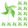 150 Pack Pinwheels for Kids, Fun Carnival Toys and DIY Party Favors, Outdoor Decor Wind Spinners for Yard and Garden, Light Green (150 PCS) view 1