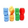 Activity Dice Set of 2  Fun Pair of Interactive Dice for Activities and Play (Blue Sparkle) view 1