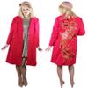 60s Vintage Embroidered Coat and Hat 2 Piece Collection - Medium view 1