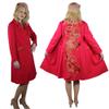 60s Vintage Embroidered Coat and Hat 2 Piece Collection - Medium view 3