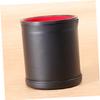 ibasenice 1pc Pu Leather Dice Cup with Transparent for Entertainment Games Shaking Box for Parties and Ktv Bars Easy to Clean and Use view 3