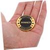 Vaguelly Metal Poker Game Card Accessories Collectible Souvenir for Poker Enthusiasts Unique Design for Hold Games Men view 3