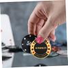 Vaguelly Metal Poker Game Card Accessories Collectible Souvenir for Poker Enthusiasts Unique Design for Hold Games Men view 4