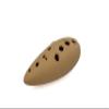 12-Hole Flute Inspired by Ocarina  Classic Zelda-Inspired Musical Instrument (Red) view 2