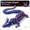 Meet Gladness 303D Printed Dragon Large 3D Dragon-Bigger Fidget Toy Gift for Kids, Boys, Girls & Adults,Cool Giant Crystal 3-D Printed Animals Desk Decor, Easter Basket Essentials view 2