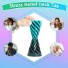 3PCS Impossible Cone,3D Printed Spiral Cone Fidget Toys,Impossible Pyramid Passthrough Sculpture,Stress Relieving Toys for Adults and Kids,Stocking Filler White Elephant Gifts (Green+Black) view 4