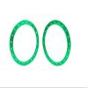 BeaxTurbo Racing Upgrade Parts Aluminum 4.3" Bead Lock Outer Ring for proline Badlands MX43 / Trencher Wheels (Green) view 2