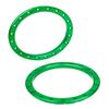 BeaxTurbo Racing Upgrade Parts Aluminum 4.3" Bead Lock Outer Ring for proline Badlands MX43 / Trencher Wheels (Green) view 3