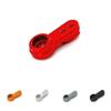 DUHWQ FMS Metal Servo Horn Arm Compatible with 1/24 RC Crawler Car Compatible Upgrade Parts and Accessories(RED) view 2
