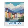1000PcsInnsbruck Vintage Travel Poster AustriaJigsaw Adult Decompression Game Puzzle Students Toy for Children Christmas Birthday Gifts50x70cm-C87 view 1