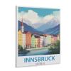 1000PcsInnsbruck Vintage Travel Poster AustriaJigsaw Adult Decompression Game Puzzle Students Toy for Children Christmas Birthday Gifts50x70cm-C87 view 2