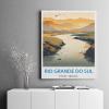 1000PcsVintage Travel Poster Rio Grande Do Sul State BrazilJigsaw Adult Decompression Game Puzzle Students Toy for Children Christmas Birthday Gifts50x70cm-A47 view 3