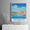 Weymouth Dorset Vintage Travel PosterPuzzle 1000 Pieces of Paper Puzzles Suitable for Adults Children Families Stress Relief Puzzle Games38x26cm-C77 view 3