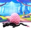 3D Printed Dragon, Black and Pink Cherry Blossom Dragon in Dragon Egg, 12" Articulated Adult Fidget ADHD Autism Toy, Home Office Decor Executive Desk Toy - D083-PE view 4