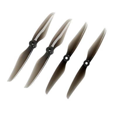 Ancalos Foxeer DALPROP Cyclone 7040 7inch Propeller 2-blade Props Paddle 5mm POPO German Bayer PC ForRC FPV Racing Drone Frame Kit - (Color: Crystal gray 24pcs)