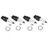 Replacement for fits AL303 Four Spark Plugs Fits Allis Chalmers B C CA D10 D12 D14 D15 D17 G H3 IB RC view 1