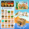 150 pcs Magnetic Blocks - Magnetic Building Blocks with Light Up Blocks 0.8",Stacking Mine Magnet Desert World Craft Cubes Toddler Kids STEM Toys,Birthday for Boys & Girls Age 3 4 5 6 7 8 12 Years view 4