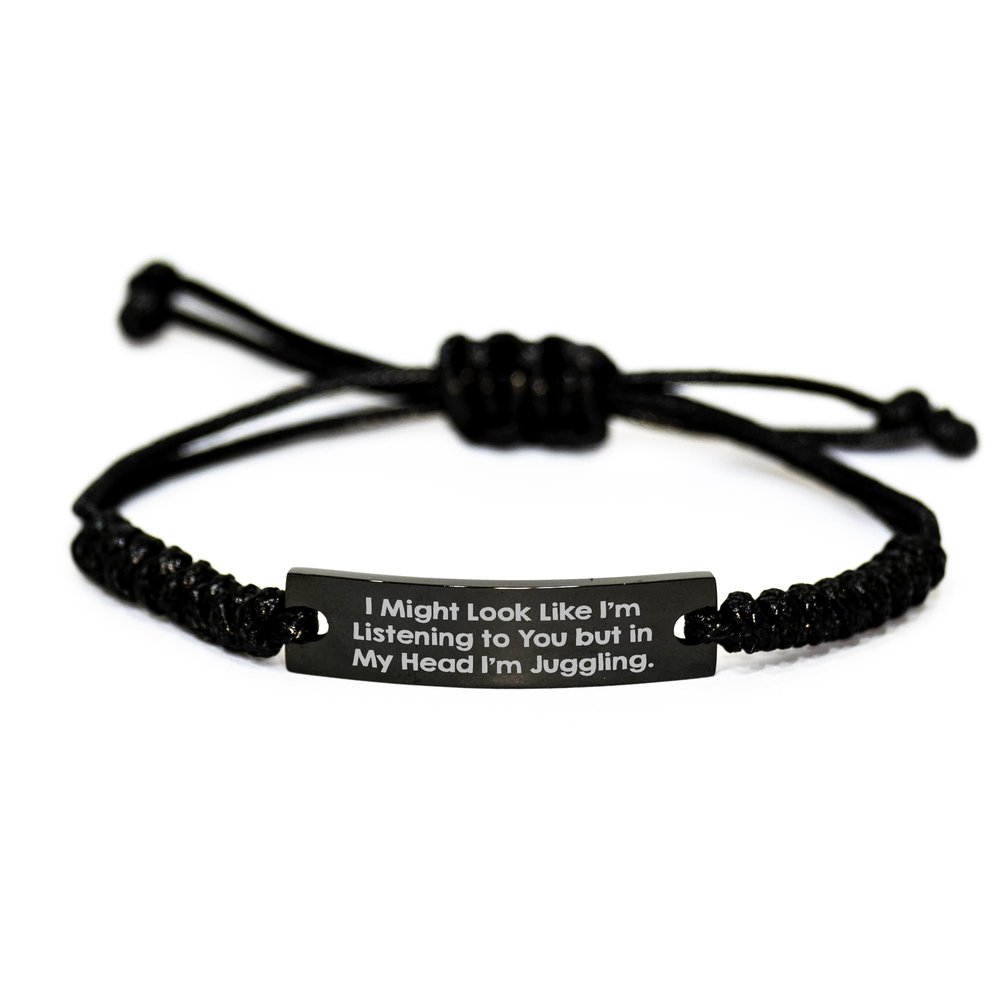 Amangny Juggling Life's Responsibilities Rope Juggling Gift for Valentine's: Funny Quote Inspirational Encouragement for Him Her