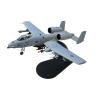 Die Cast Plane 1/100 Scale A-10 A10 for Thunderbolt II Warthog Hog Attack Plane Fighter Diecast Metal Aircraft Model Finished Metal Airplane(A-10A Shark DS) view 2