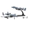Die Cast Plane 1/100 Scale A-10 A10 for Thunderbolt II Warthog Hog Attack Plane Fighter Diecast Metal Aircraft Model Finished Metal Airplane(A-10A Shark DS) view 3