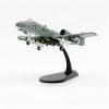 Die Cast Plane 1/100 Scale A-10 A10 for Thunderbolt II Warthog Hog Attack Plane Fighter Diecast Metal Aircraft Model Finished Metal Airplane(A-10A Shark DS) view 4