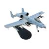 Die Cast Plane 1/100 Scale A-10 A10 for Thunderbolt II Warthog Hog Attack Plane Fighter Diecast Metal Aircraft Model Finished Metal Airplane(A-10C Shark HH) view 3