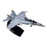 OQMAZO Die Cast Plane 1/100 Scale F18 F/A-18F for VFA-2 Fighter Jet Airplane Aircraft Metal Military Plane Toy Single Model Finished Metal Airplane view 2