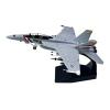 OQMAZO Die Cast Plane 1/100 Scale F18 F/A-18F for VFA-2 Fighter Jet Airplane Aircraft Metal Military Plane Toy Single Model Finished Metal Airplane view 3