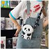 Panda Egg Tart Silicone Crossbody Bag  Cute, Playful Cartoon Purse for Kids and Adults, Adjustable Strap (Large) view 3