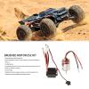 540 Brushed Motor, Low Heat 320A Brushed ESC Set, Efficient Conversion Brushed Motor ESC Replacement for RC Car (12T) view 3